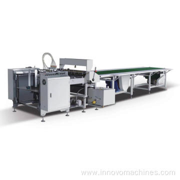 Automatic gluing box machine